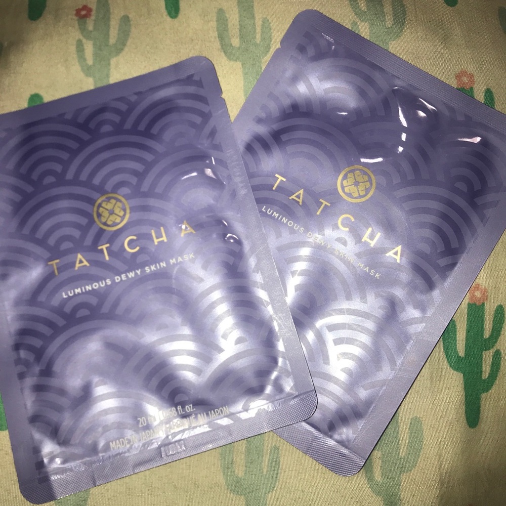 Tatcha luminous dewy skin mask